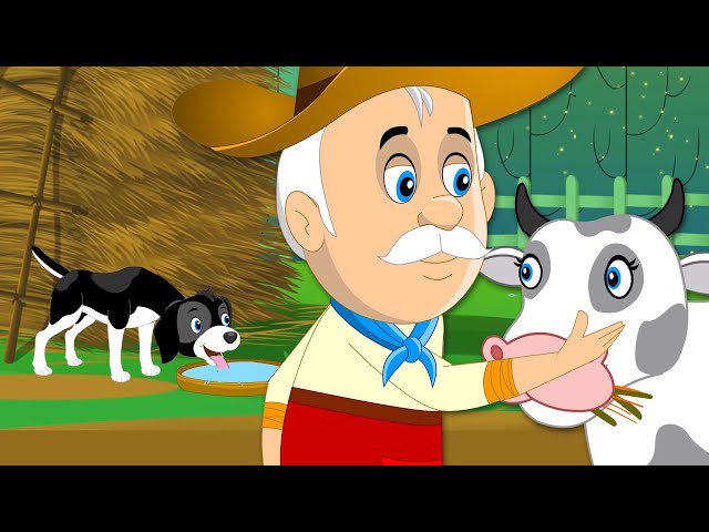 Old Macdonald Song with Colors + Animals For Kids by Nursery Rhymes Club on HooplaKidz