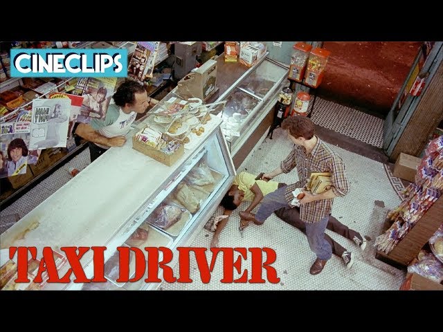 Travis Kills A Shoplifter | Taxi Driver | CineClips