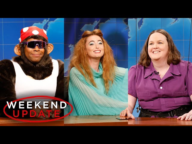 Weekend Update ft. Kenan Thompson, Sarah Sherman and Molly Kearney - SNL