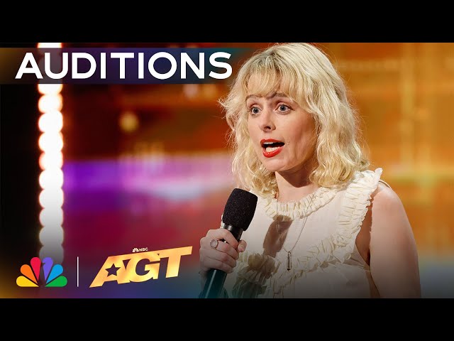 Erica Rhodes is Sofia Vergara's FAVORITE Comedian EVER on AGT! | Auditions | AGT 2024
