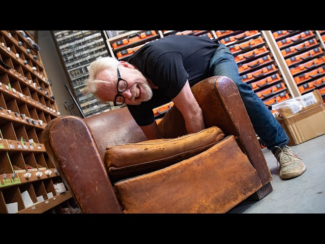 Surprising Things Adam Savage Found Inside His Couch!