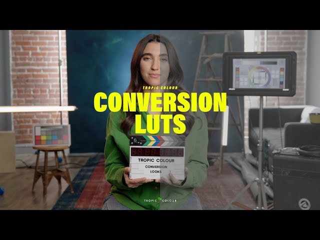 Conversion LUTS for various camera profiles and color spaces