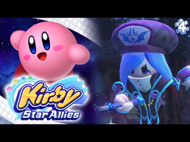 DID SHE JUST PULL OUT AN ICE AXE!?! Kirby Star Allies Walkthrough Part 4