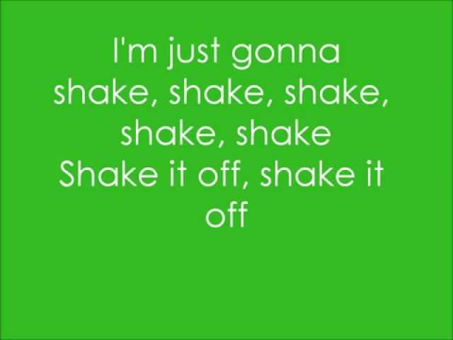 Taylor Swift - Shake it Off (Lyrics On Screen) *NEW