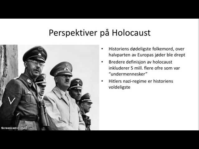 Andre verdenskrig - 2/3 - Holocaust