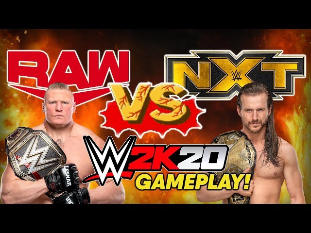 WWE 2k20 Gameplay | RAW vs NXT | ScreenStalker Twitch Stream Highlights