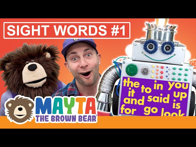 Sight Words 1 | High Frequency Words for Kindergarten
