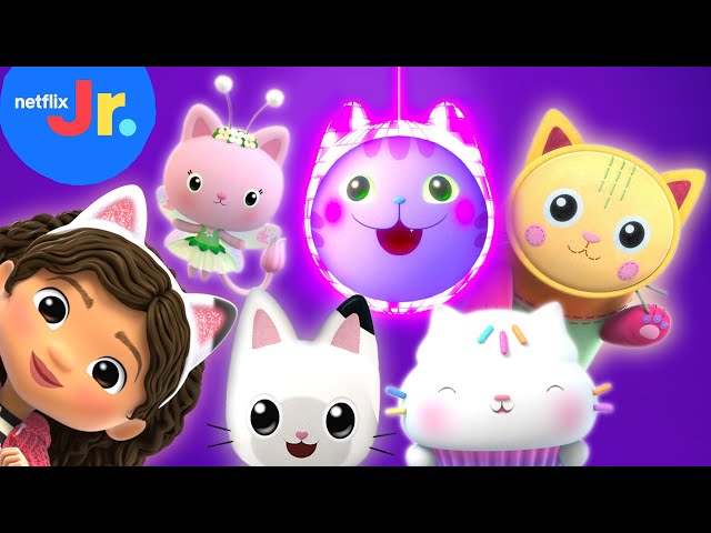 Cat of the Day Song Compilation PART 3 😻🎶 Gabby's Dollhouse | Netflix Jr