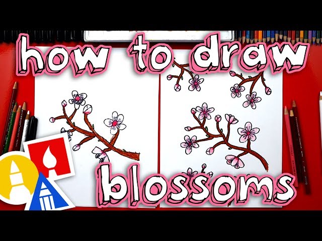 How To Draw Cherry Blossoms - New Ebook!