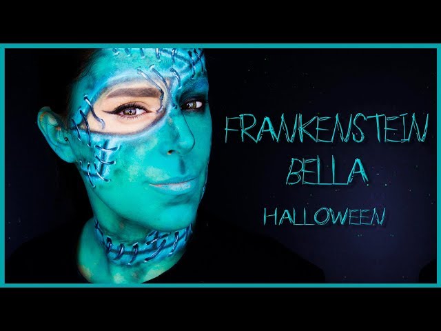 Tutorial maquillaje Frankenstein bella, tutorial Halloween | Silvia Quiros