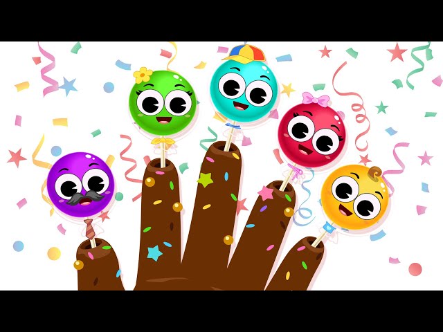 The Chocolate Hand - Lollipop Candy Finger Family Song By KidsCamp Nursery Rhymes
