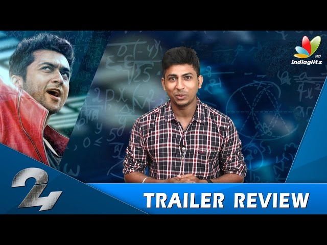 24 Trailer Reaction | Surya, Samantha | Review