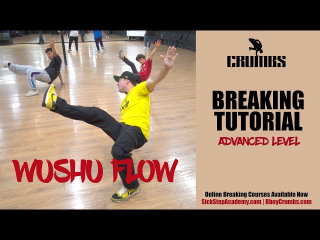 WUSHU FLOW - Advanced Breaking Tutorial | Bboy Crumbs