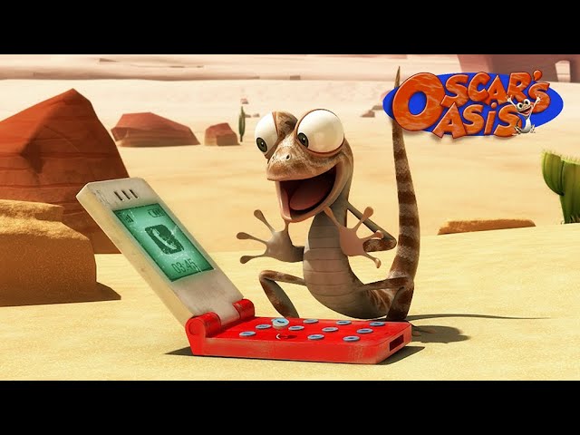 Oscar Gets a Phone Call! | Oscar’s Oasis | Funny Cartoons for Kids