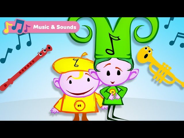 Classical Music for Babies w The Notekins | Toddler Learning Video w Musical Instruments Sounds