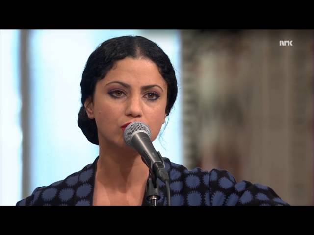 Emel Mathlouthi at the Nobel Peace Prize Ceremon