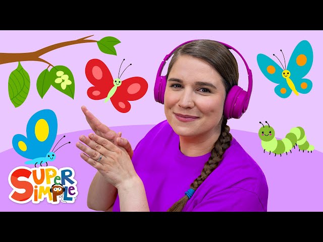 Butterfly, Butterfly, Butterfly | Imagination Time With Caitie | STEM Listening Activity for Kids!