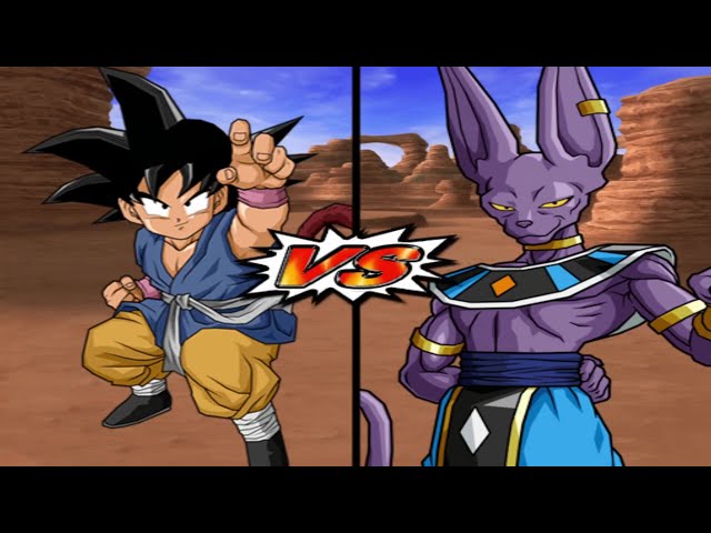 Goku (GT) vs Beerus【Dragon Ball Z: Budokai Tenkaichi 4 v12.2 English】