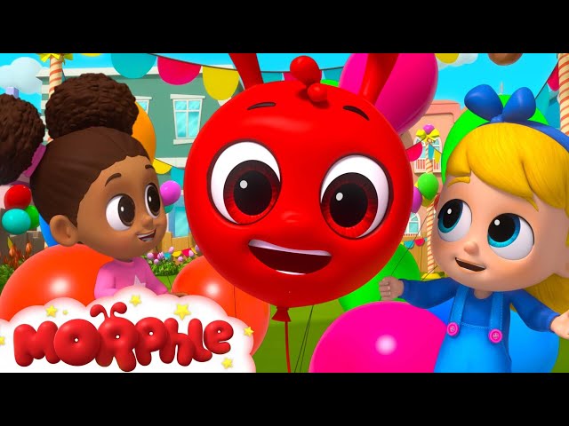 Morphle's Birthday Balloons - Mila and Morphle Colors and Balloons | Cartoons for Kids | Morphle TV