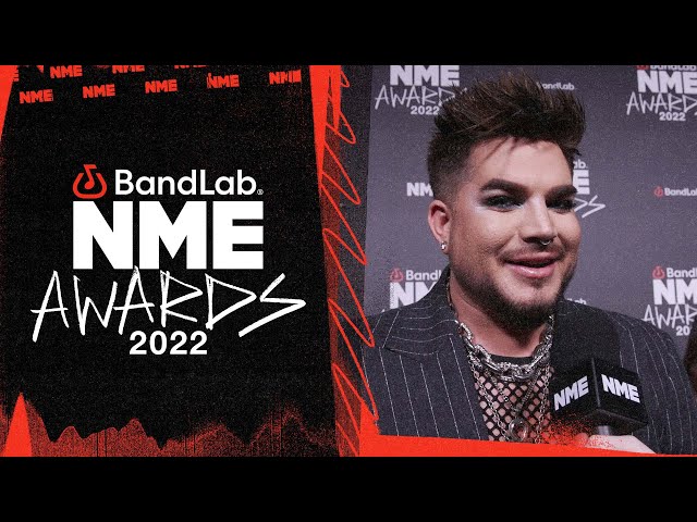 Adam Lambert teases new "rock opera" album at the BandLab NME Awards 2022