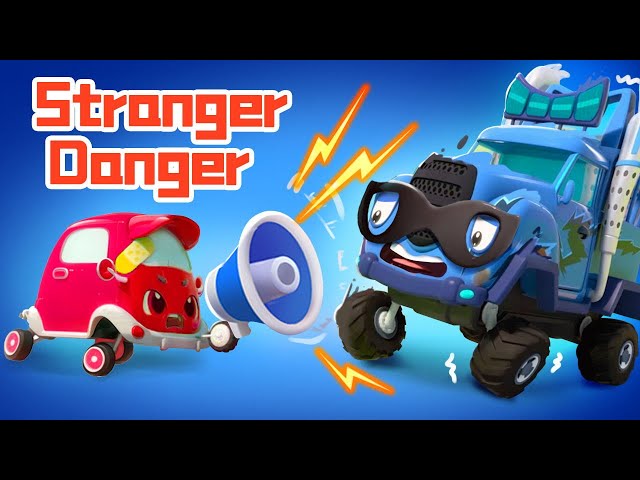 Stranger Danger Song 🚨| Police Car | Safety Cartoon | Monster Truck | Kids Songs | BabyBus