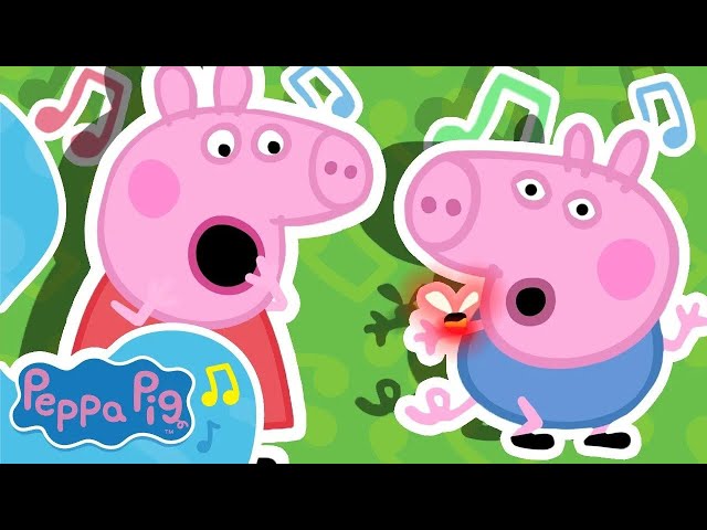 Cheeky Fly Gives George a Boo Boo | Buzz Buzz Song | Nursery Rhymes & Kids Songs