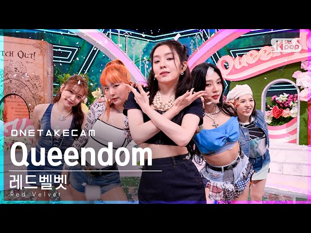 [단독샷캠] 레드벨벳 'Queendom' 단독샷 별도녹화│Red Velvet ONE TAKE STAGE│@SBS Inkigayo_2021.08.22.