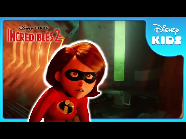 Elastigirl's EPIC Battle! 💪 | The Incredibles 2 | Disney Kids