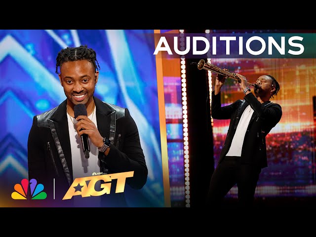 Saxophonist B. Thompson Performs "What's Love Got To Do With It" | Auditions | AGT 2024