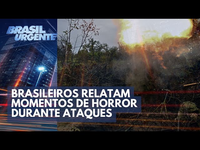 Ataques em Israel: Brasileiros relatam momentos de terror | Brasil Urgente