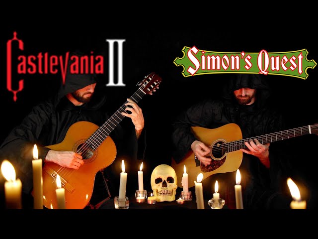 Castlevania II Simon's Quest - Medley - Acoustic/Classical Guitar Cover - Super Guitar Bros