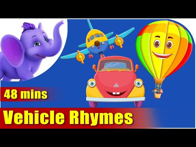 Vehicle Rhymes - Best Collection of Rhymes for Children in English