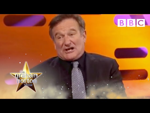 Robin Williams reacts to fans impressions | The Graham Norton Show - BBC
