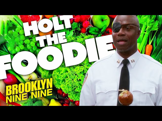 Captain Raymond Holt: THE ULTIMATE FOODIE | Brooklyn Nine-Nine | Comedy Bites
