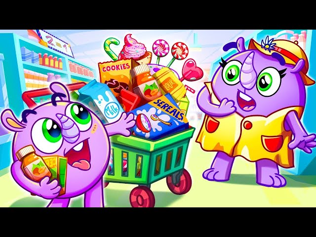 Grocery Store Song 🛒 | Funny Kids Songs 😻🐨🐰🦁 And Nursery Rhymes by Baby Zoo