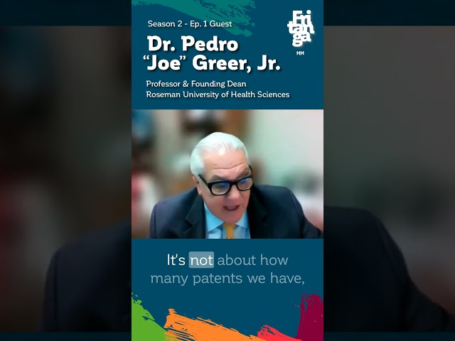 Dr. Pedro "Joe" Greer, Jr. | The Fight for Health Equity - Fritanga Podcast | S2:E1 #shorts