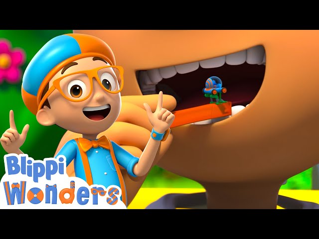 Blippi Wonders Why do people burp? | Blippi Wonders Educational Videos for Kids