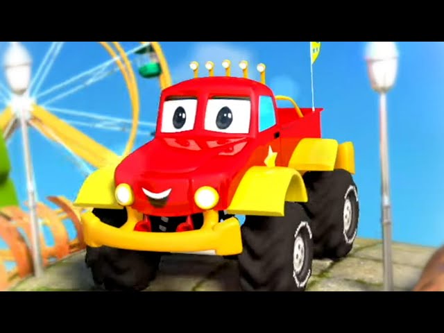 If You're Happy And You Know, Monster Truck Dan Cartoon for Kids