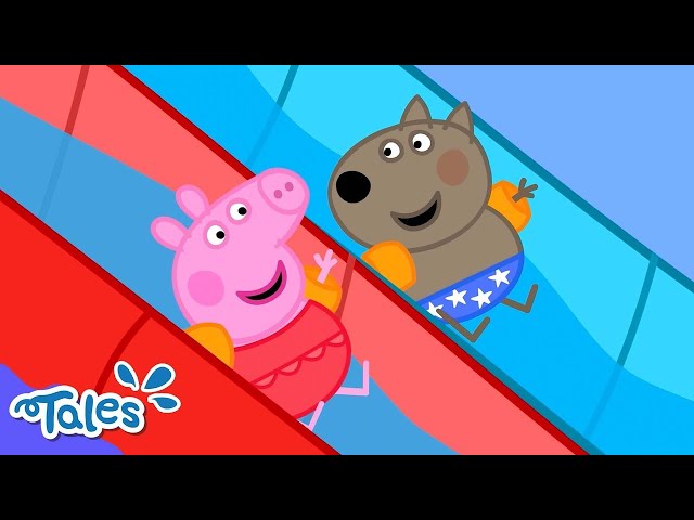 A Day At The Water Park! 💦 | Peppa Pig Tales