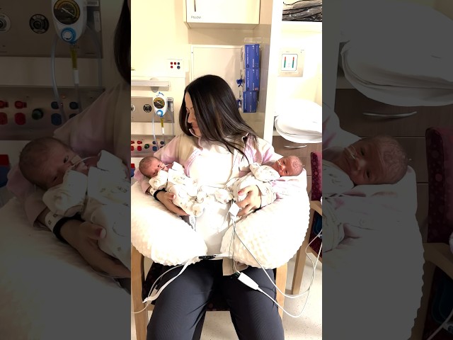 Caterina has announced the arrival of her beautiful twin girls, Dolly and Gigi! #newborn #twins 🥰🥰