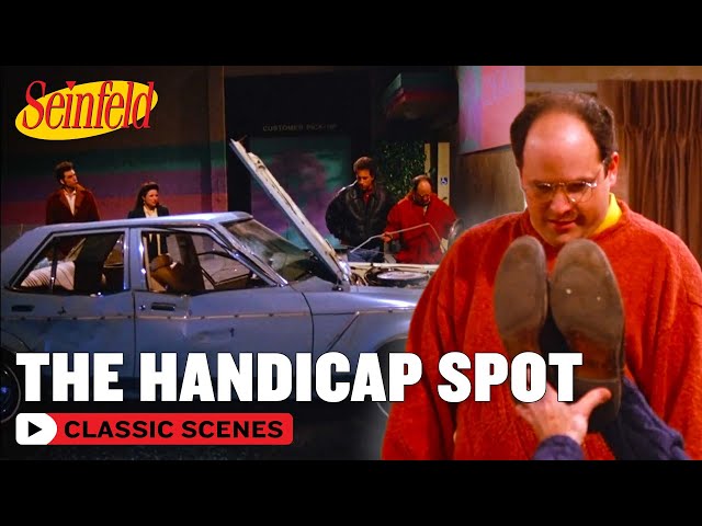George Borrows His Father's Car | The Handicap Spot | Seinfeld