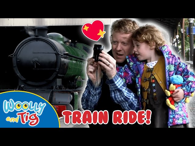 @WoollyandTigOfficial - The Great Choo-Choo Train 🚂📸 | Full Episode | TV Show for Kids | Toy Spider