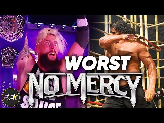 10 Worst WWE No Mercy Matches Ever | partsFUNknown