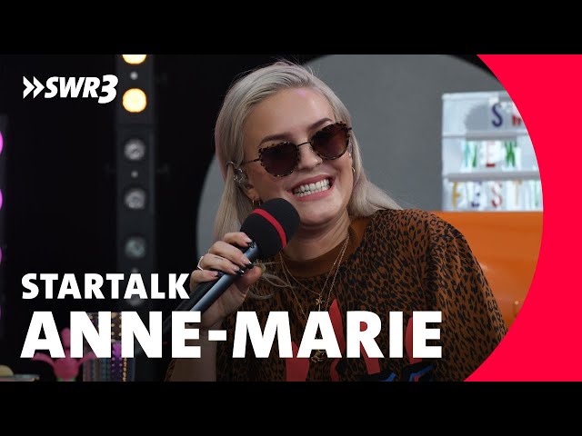 Anne-Marie im Star-Talk - SWR3 New Pop Festival 2017