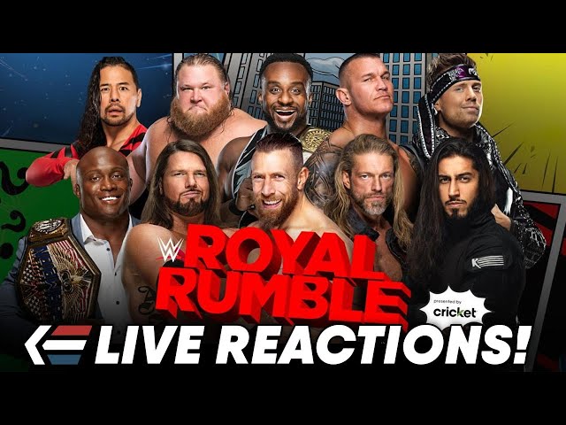 WWE Royal Rumble 2021 Live Reactions! | WrestleTalk