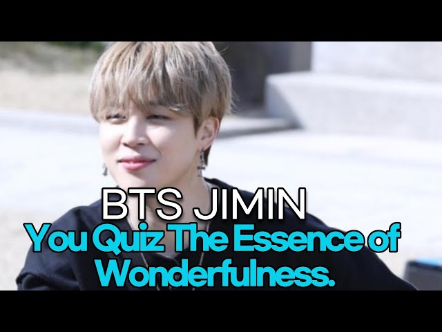 210419 BTS JIMIN, dazzling unrealistic visuals