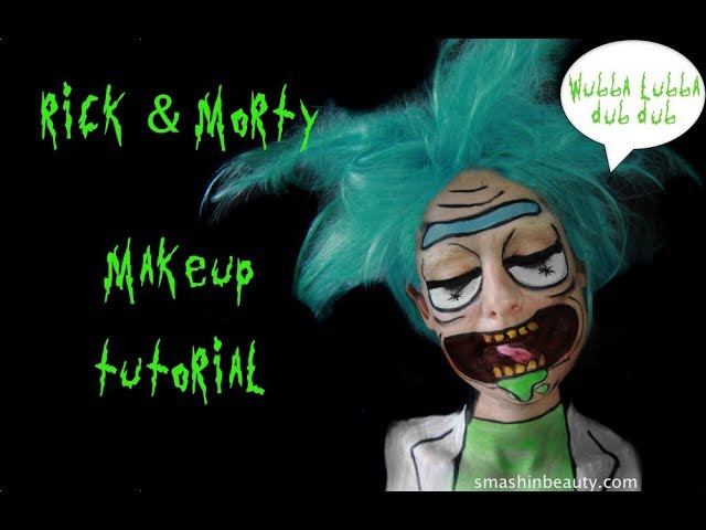 Rick And Morty Rick Sanchez Makeup Tutorial Halloween 2019 Season 4