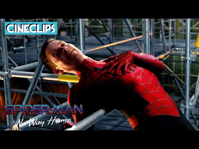 Spider-Man: No Way Home | The Spider-Men Have A Chat | CineClips | With Captions