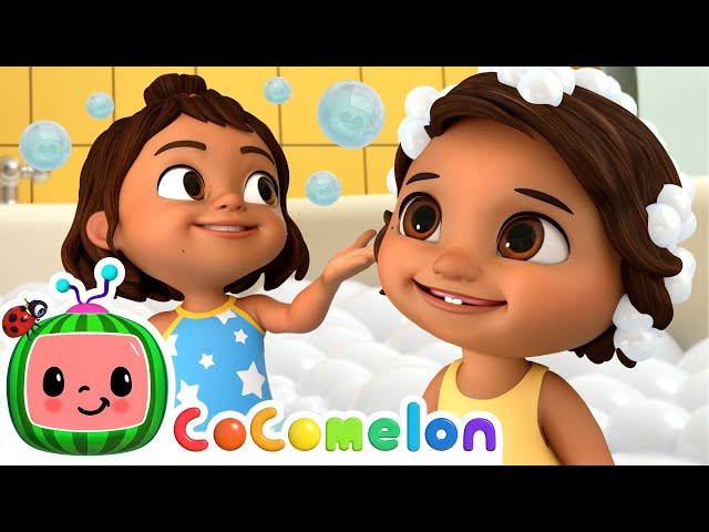 Nina's Big Bath Song! | ALL NEW Nina's Familia | CoComelon Nursery Rhymes & Kids Songs