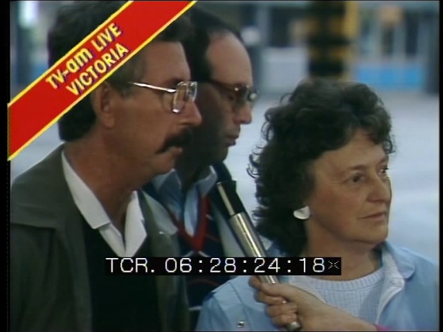 Live reactions from Victoria Coach Station part 1 | TV- am UK General Election Results | 12 Jun 1987